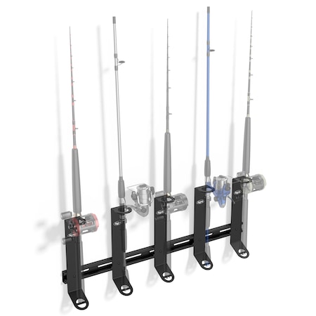 Koova Wall Mount Offshore Fishing Rod Holders & Reel Storage KV-Rod-Offshore5